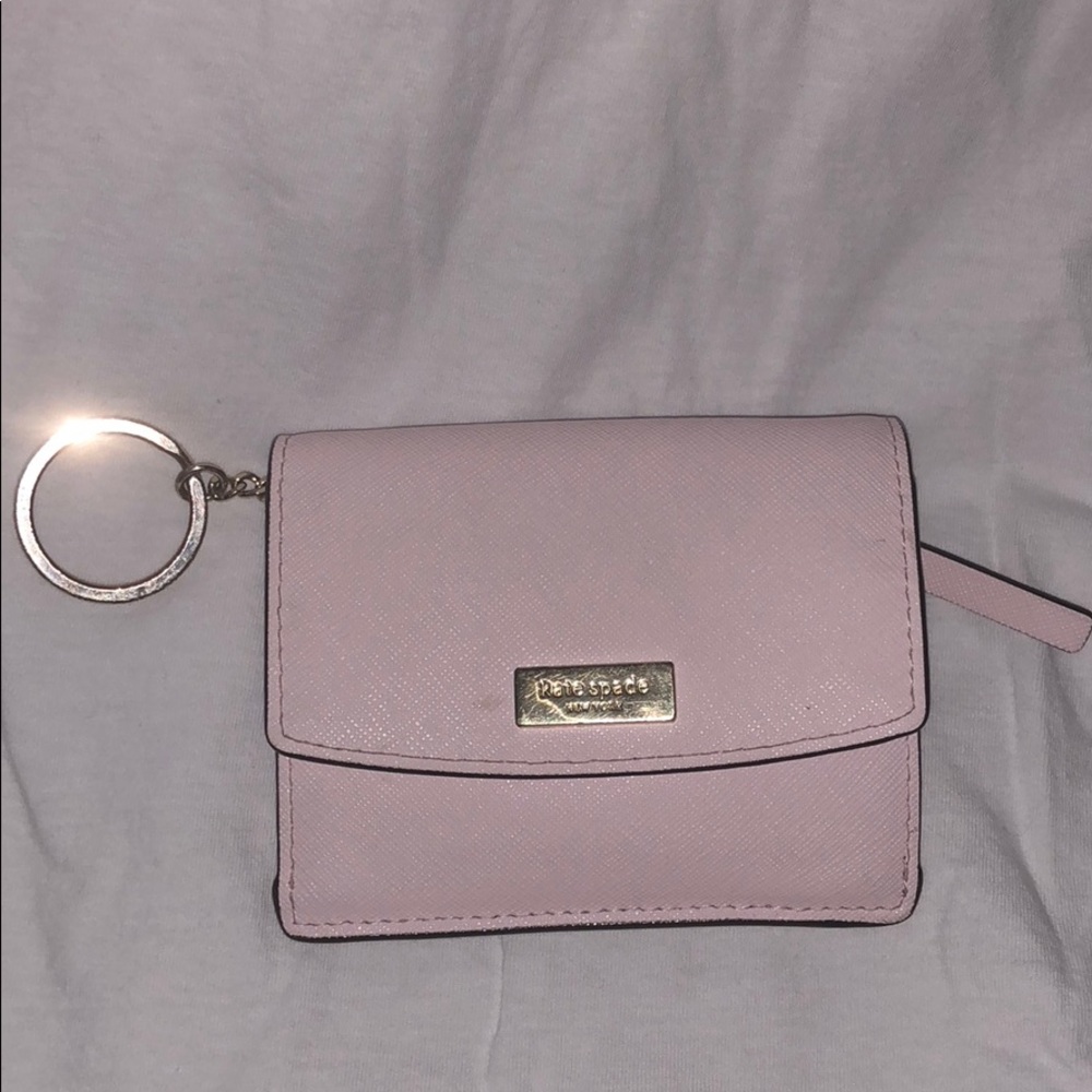 Kate spaid wallet keychain